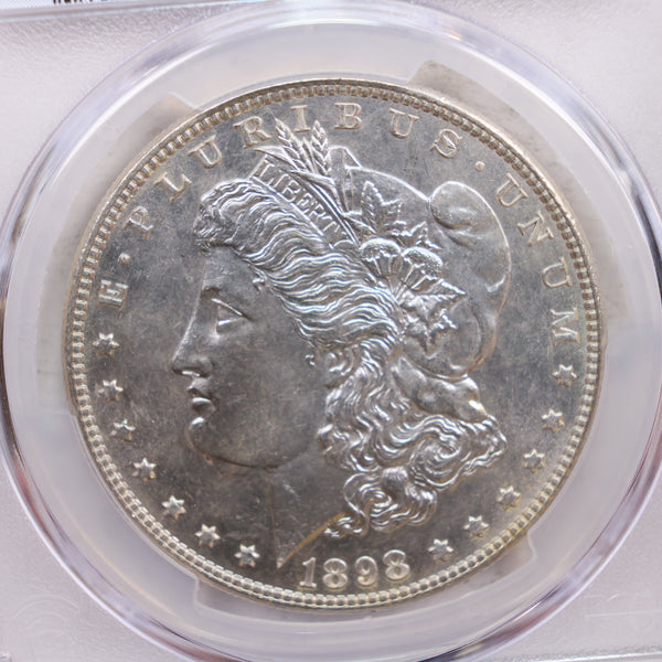 1898 Morgan Silver Dollar., PCGS MS-64., Store SALE #GDR0168.