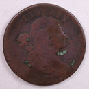 1803 Draped Bust, Large Cent, Very Good Details Coin, Store
