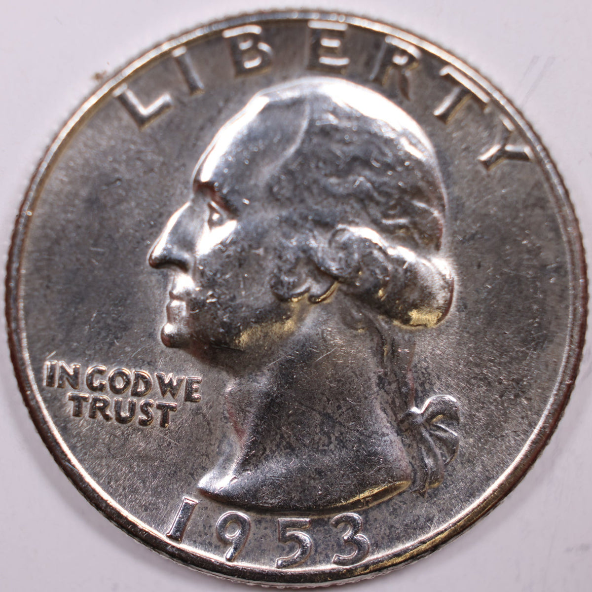 1953 Washington Quarter, Mint State Uncirculated, Store #QR2256