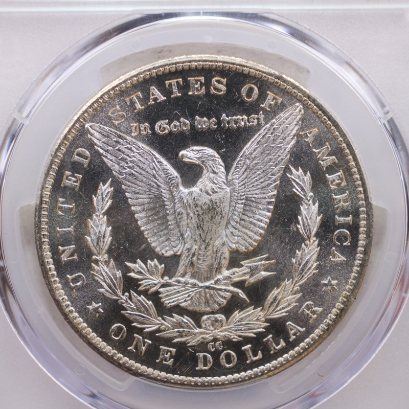 1885-CC Morgan Silver Dollar., PCGS MS-65, Proof Like., Store SALE