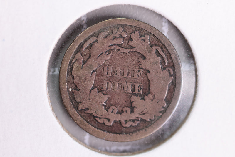 1861 Liberty Seated Half Dime, "CIVIL WAR YEAR", Store
