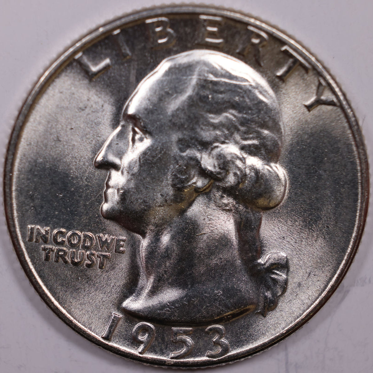 1953-S Washington Quarter, Mint State Uncirculated, Store #QR2258