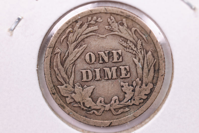 Copy of 1894-O Barber Silver Dime, Affordable Circulated Coin,  Store