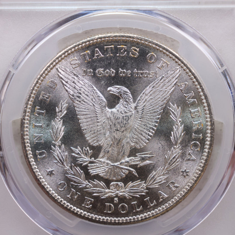 1881-S Morgan Silver Dollar., PCGS MS-64., Store SALE