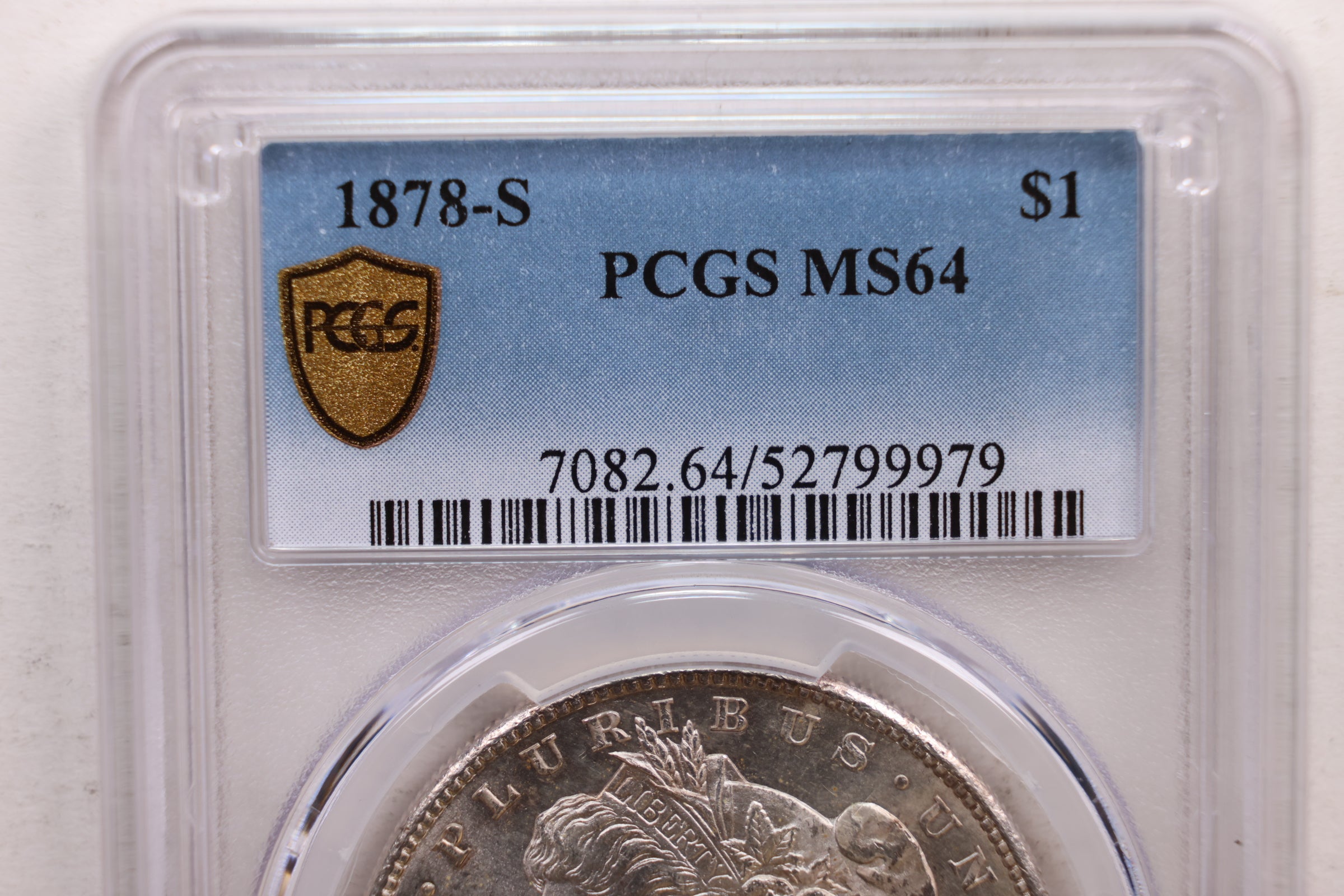 1878-S Morgan Silver Dollar., PCGS MS-64., Store SALE #GDR0171.