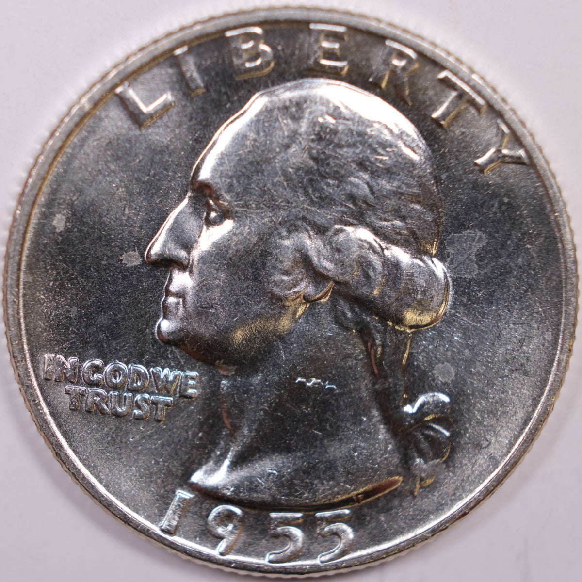 1955-D Washington Quarter, Mint State Uncirculated, Store #QR2262