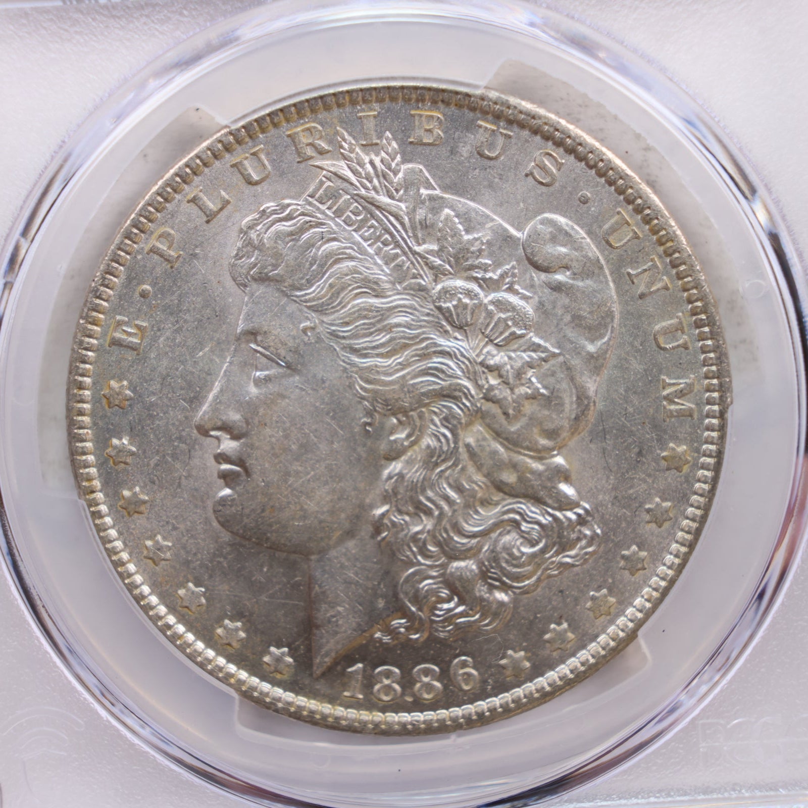 1886-O Morgan Silver Dollar., PCGS AU-58., Store SALE #GDR0173.