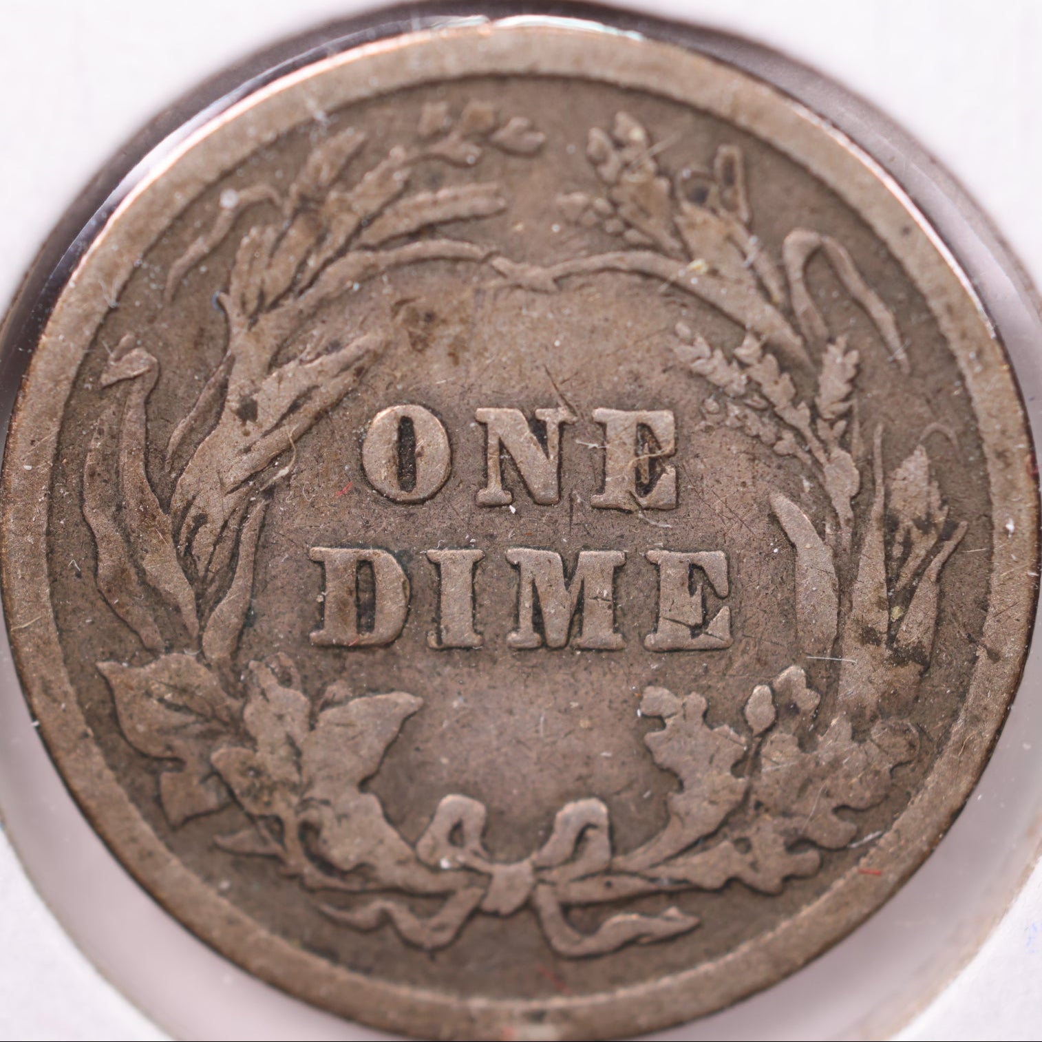 1910 Barber Dime, Very Good Circulated Coin, Store #19558