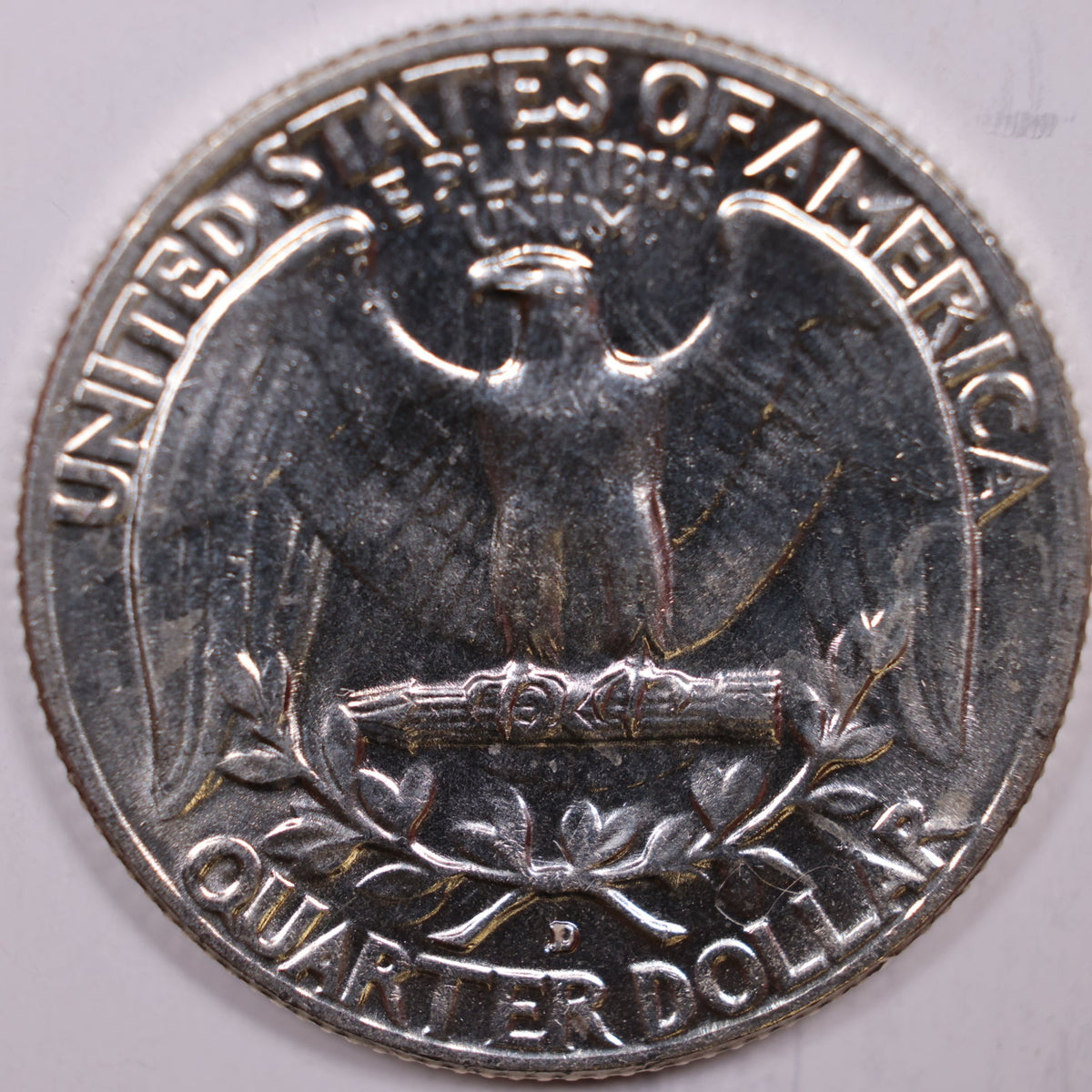 1955-D Washington Quarter, Mint State Uncirculated, Store #QR2262