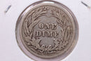 1910-D Barber Silver Dime., V.F., Store Sale