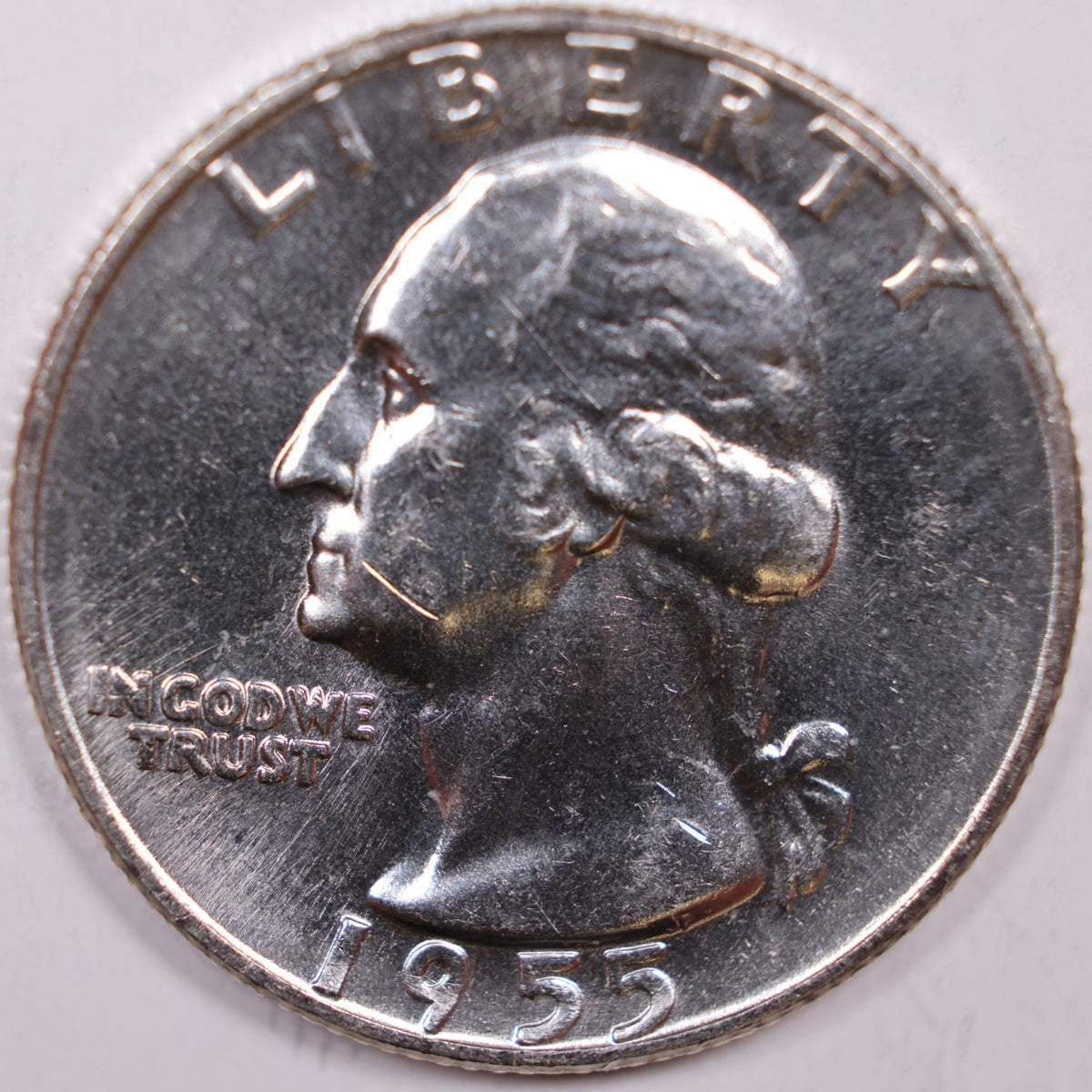 1955-D Washington Quarter, Mint State Uncirculated, Store #QR2264
