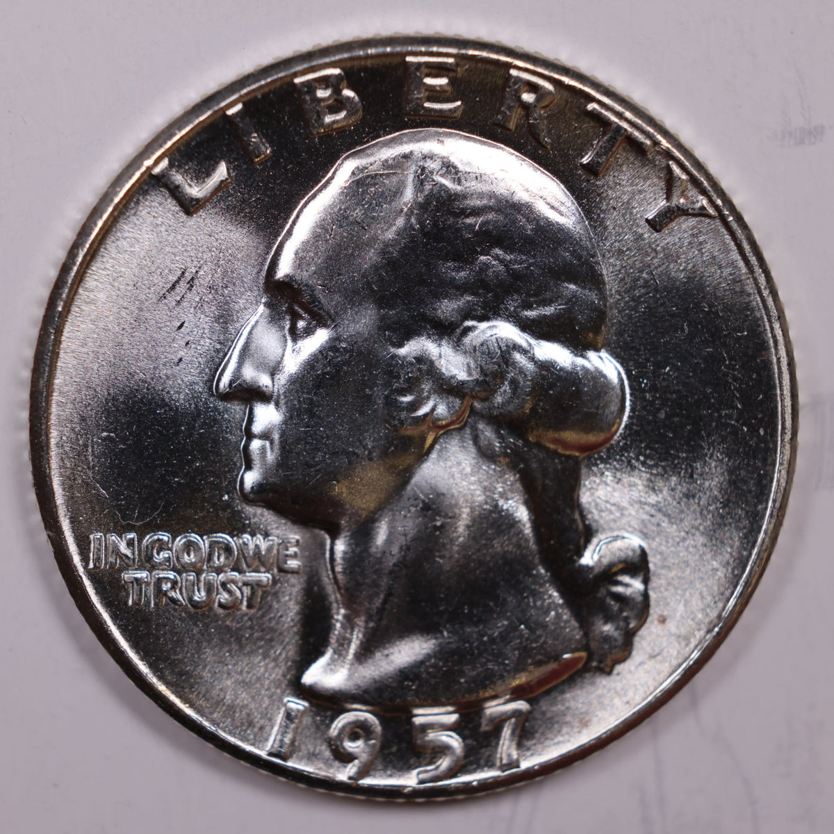 1957 Washington Quarter, Mint State Uncirculated, Store #QR2270