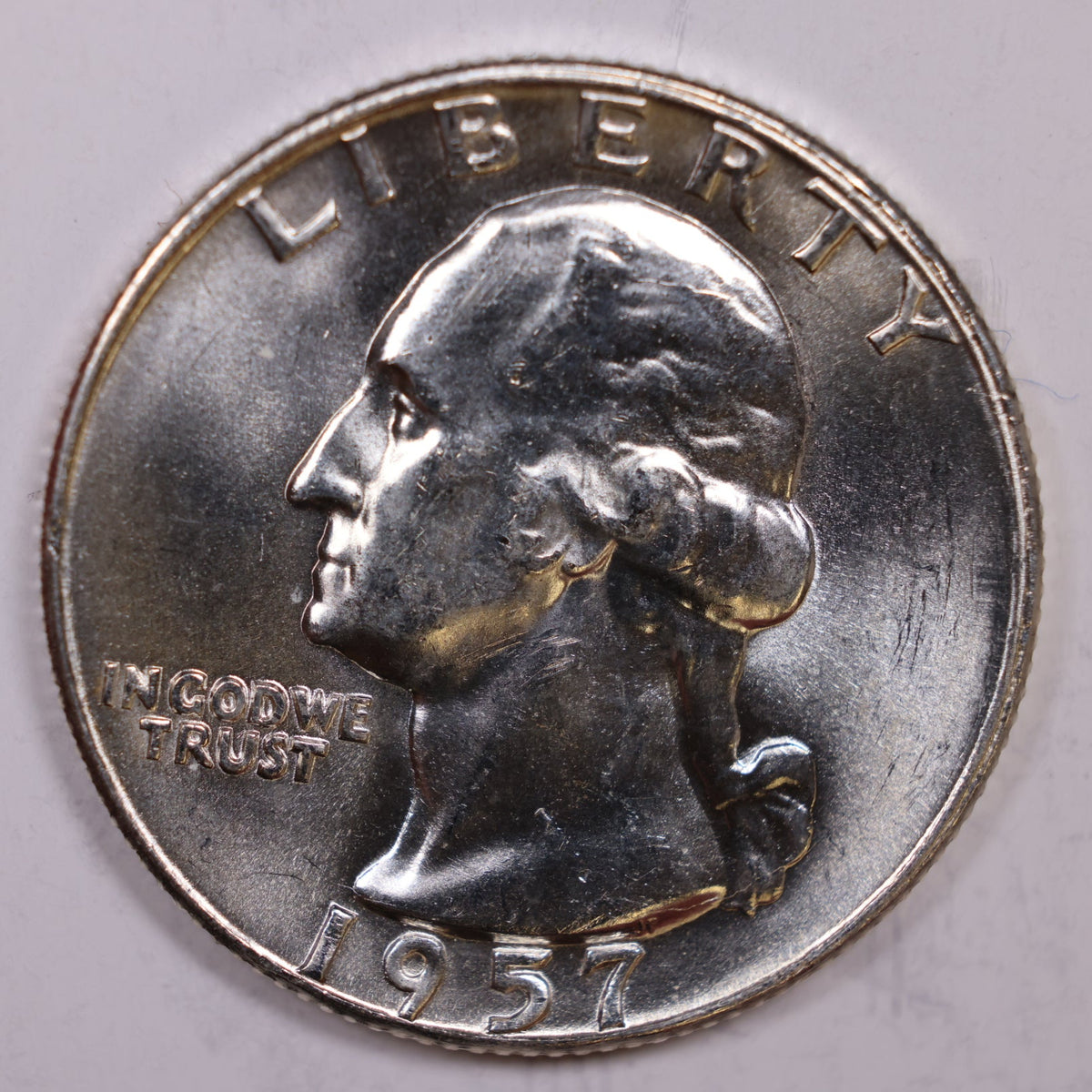 1957-D Washington Quarter, Mint State Uncirculated, Store #QR2271
