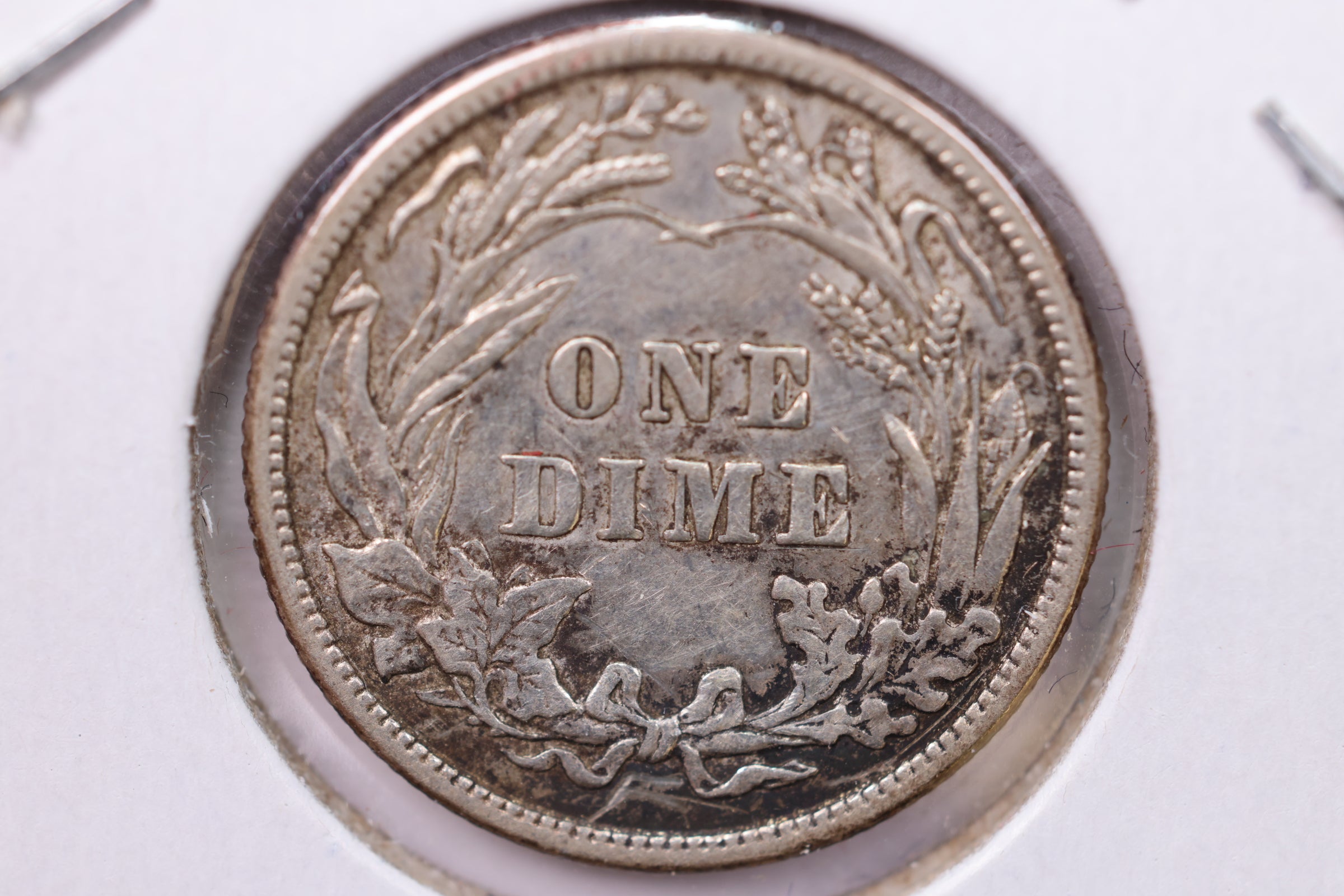 1911 Barber Silver Dime., X.F+., Store Sale #19568