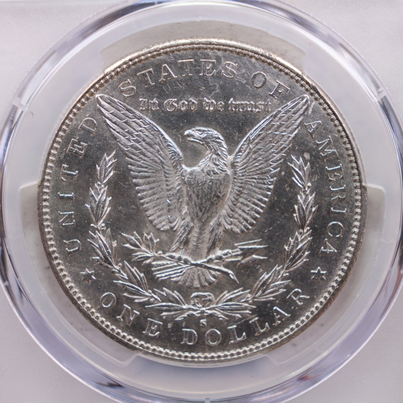 1894-S Morgan Silver Dollar., PCGS MS-63, Proof Like., Store SALE #GDR0180.