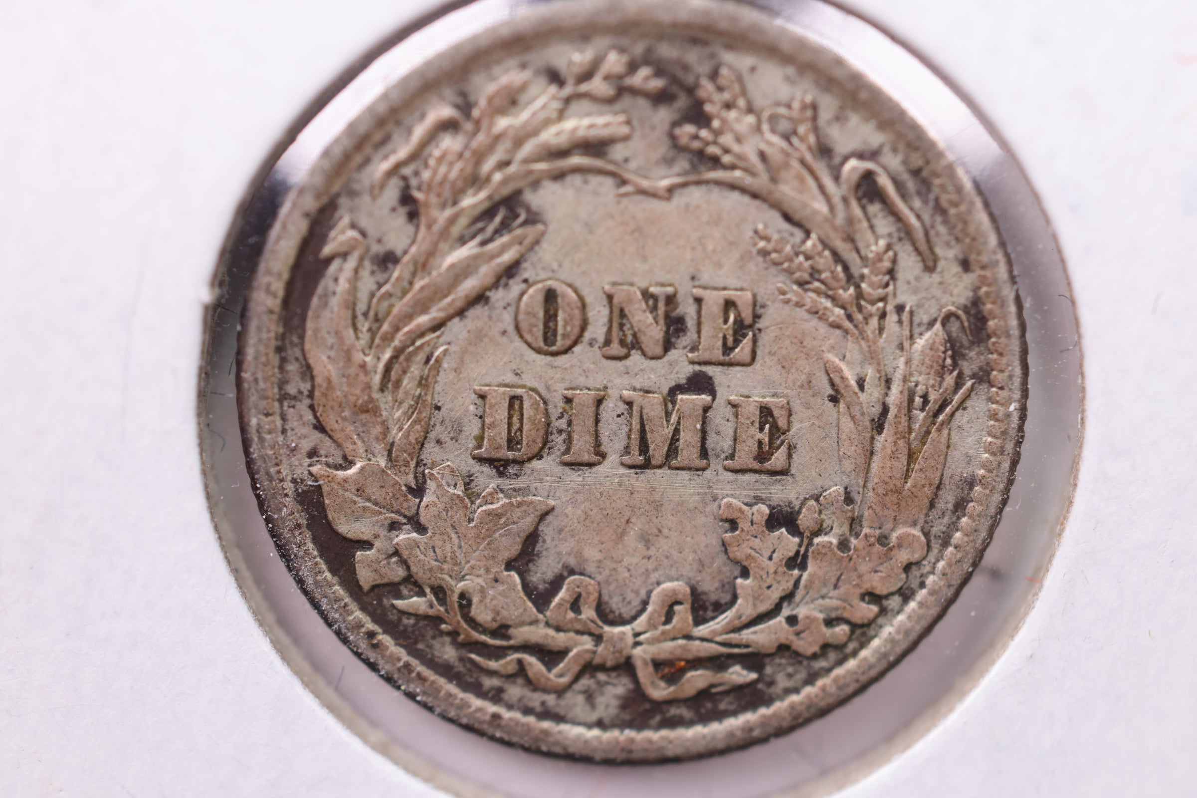 1911 Barber Silver Dime., X.F., Store Sale #19571