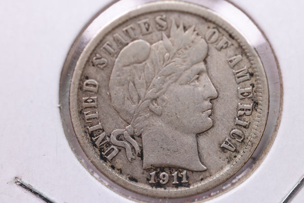 1911 Barber Silver Dime., X.F., Store Sale #19572