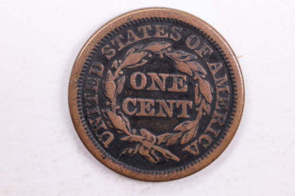 1848 Large Cent, Nice Eye Appeal. NGC Graded VF-30. Store #23080306