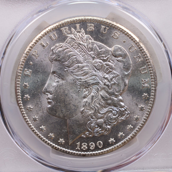 1890-CC Morgan Silver Dollar., PCGS MS-63., Store SALE #GDR0184.