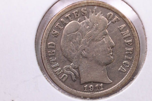 1911 Barber Silver Dime., Fine., Store Sale #19575