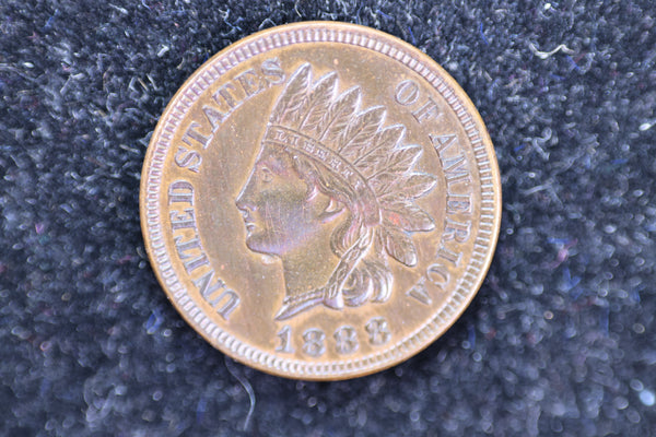 1888 Indian Head Cents, Gem UN-Circulated Proof Strike. Store #23080307
