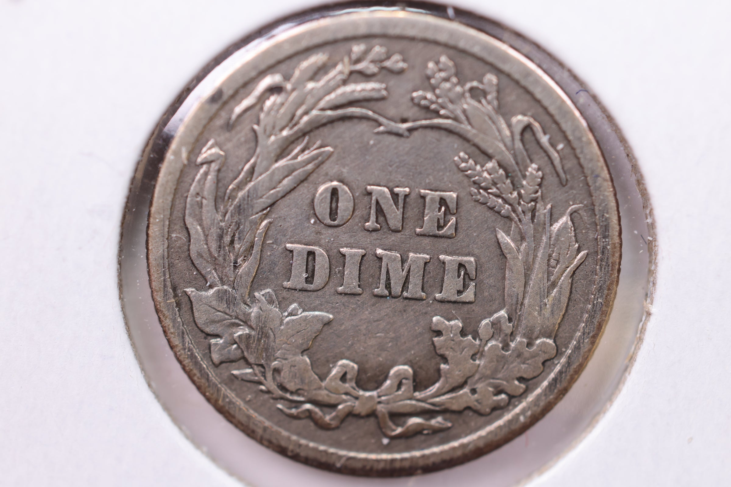1911 Barber Silver Dime., Fine., Store Sale #19575