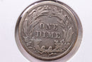 1911 Barber Silver Dime., Fine., Store Sale