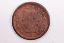 1847 Braided Hair Large Cent, Very Good Circulated Coin, Store