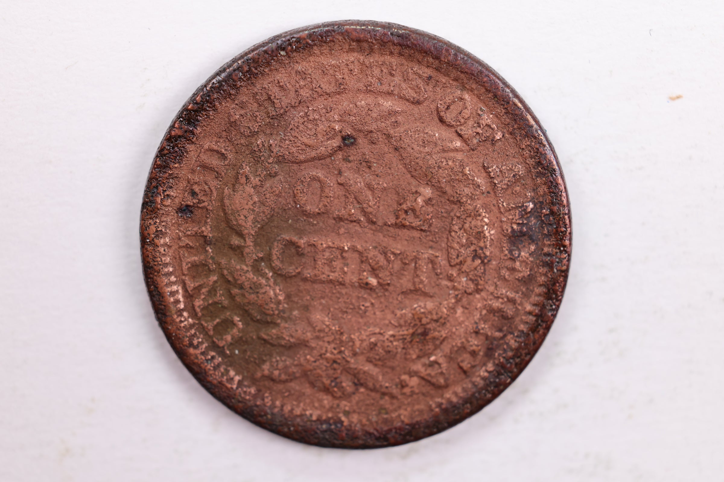 1847 Braided Hair Large Cent, Very Good Circulated Coin, Store #CT0042
