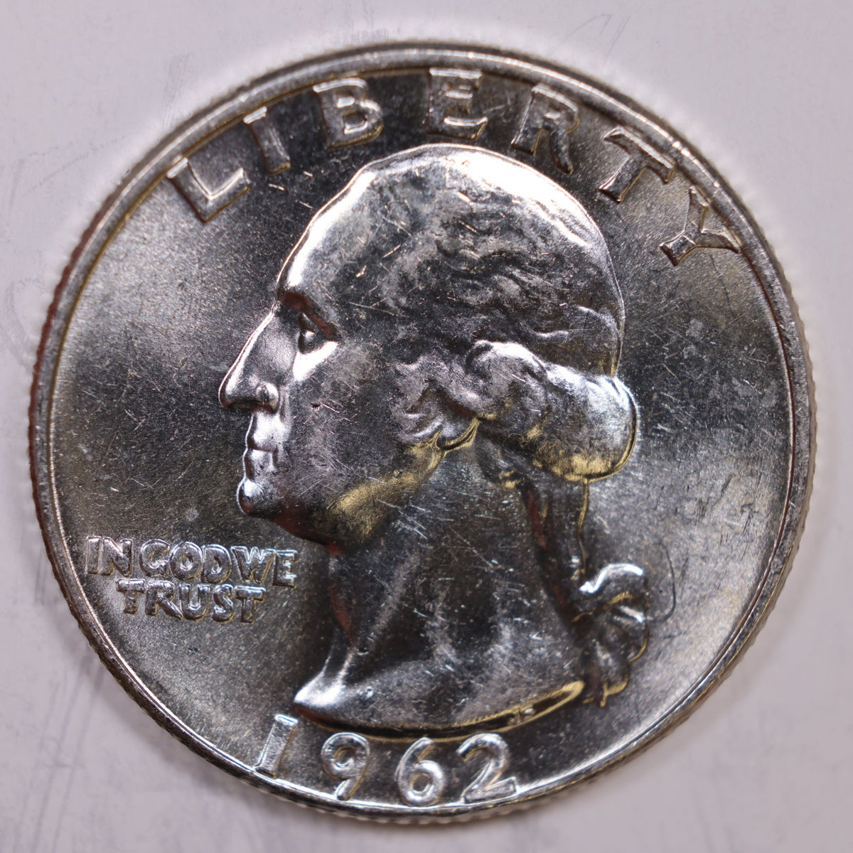 1962-D Washington Quarter, Mint State Uncirculated, Store #QR2283