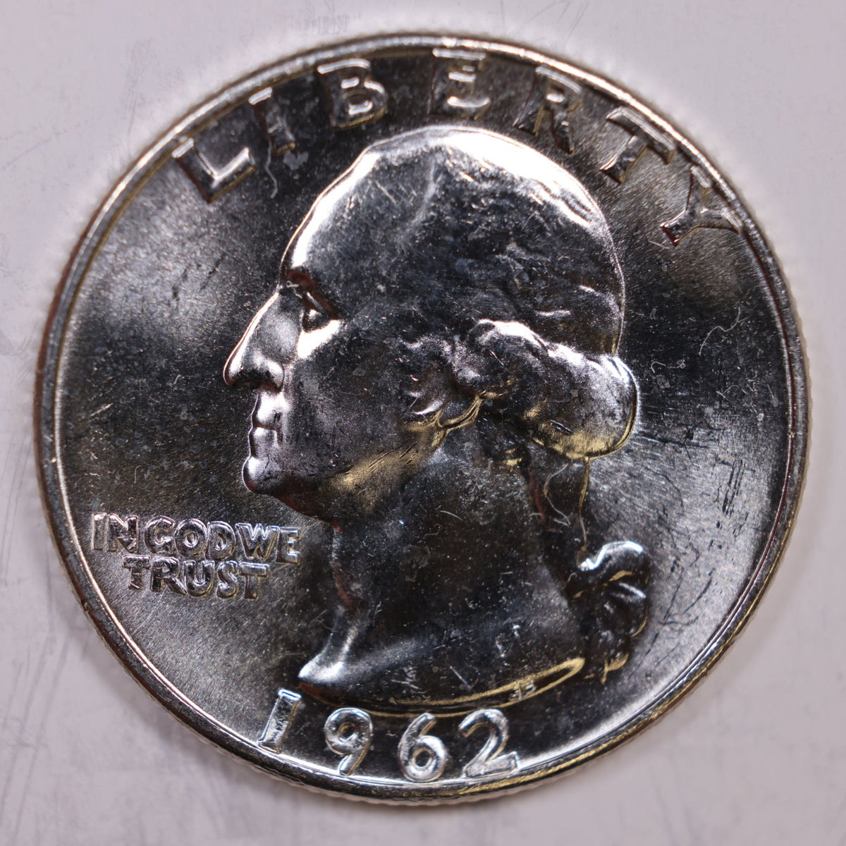1962 Washington Quarter, Mint State Uncirculated, Store #QR2284
