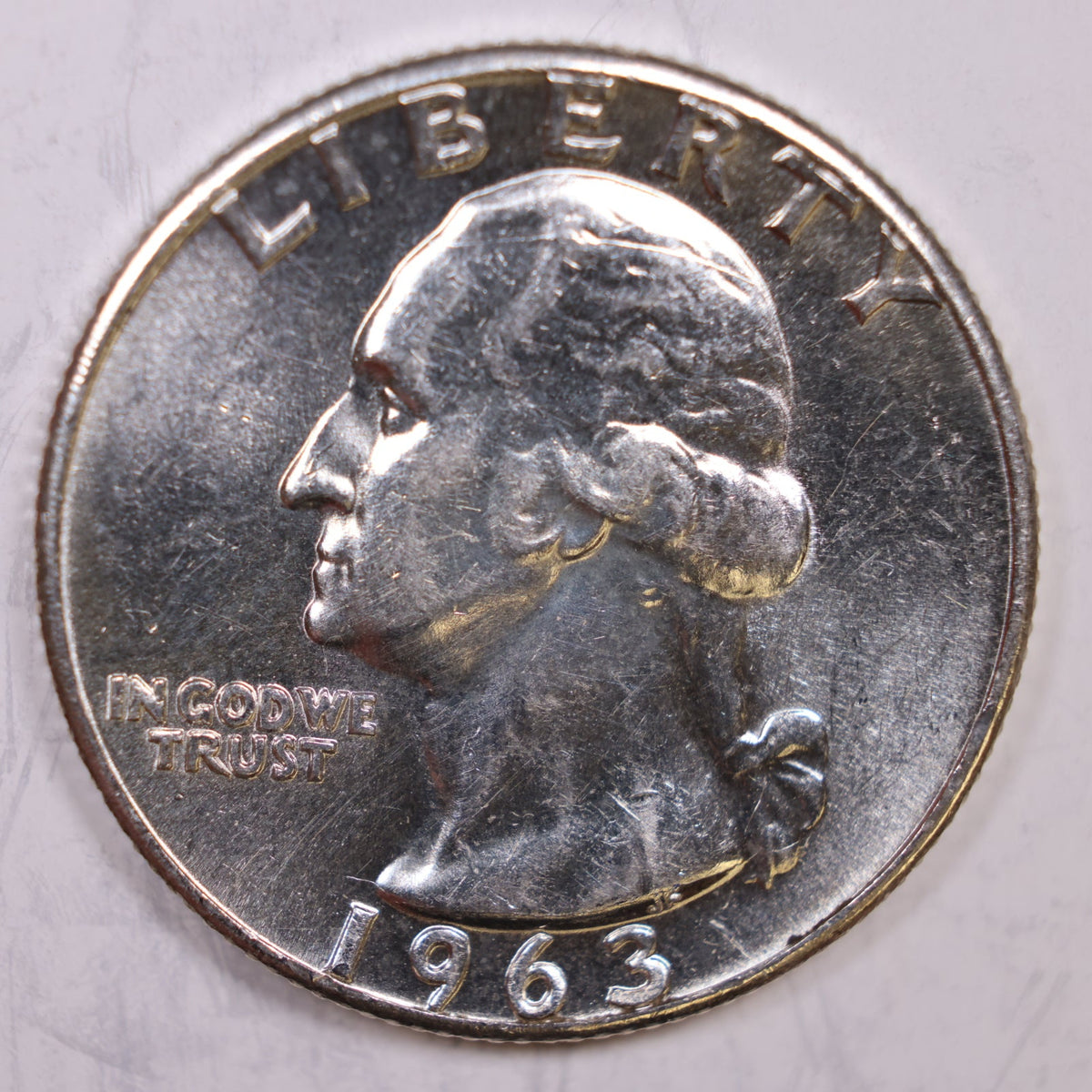 1963 Washington Quarter, Mint State Uncirculated, Store #QR2285