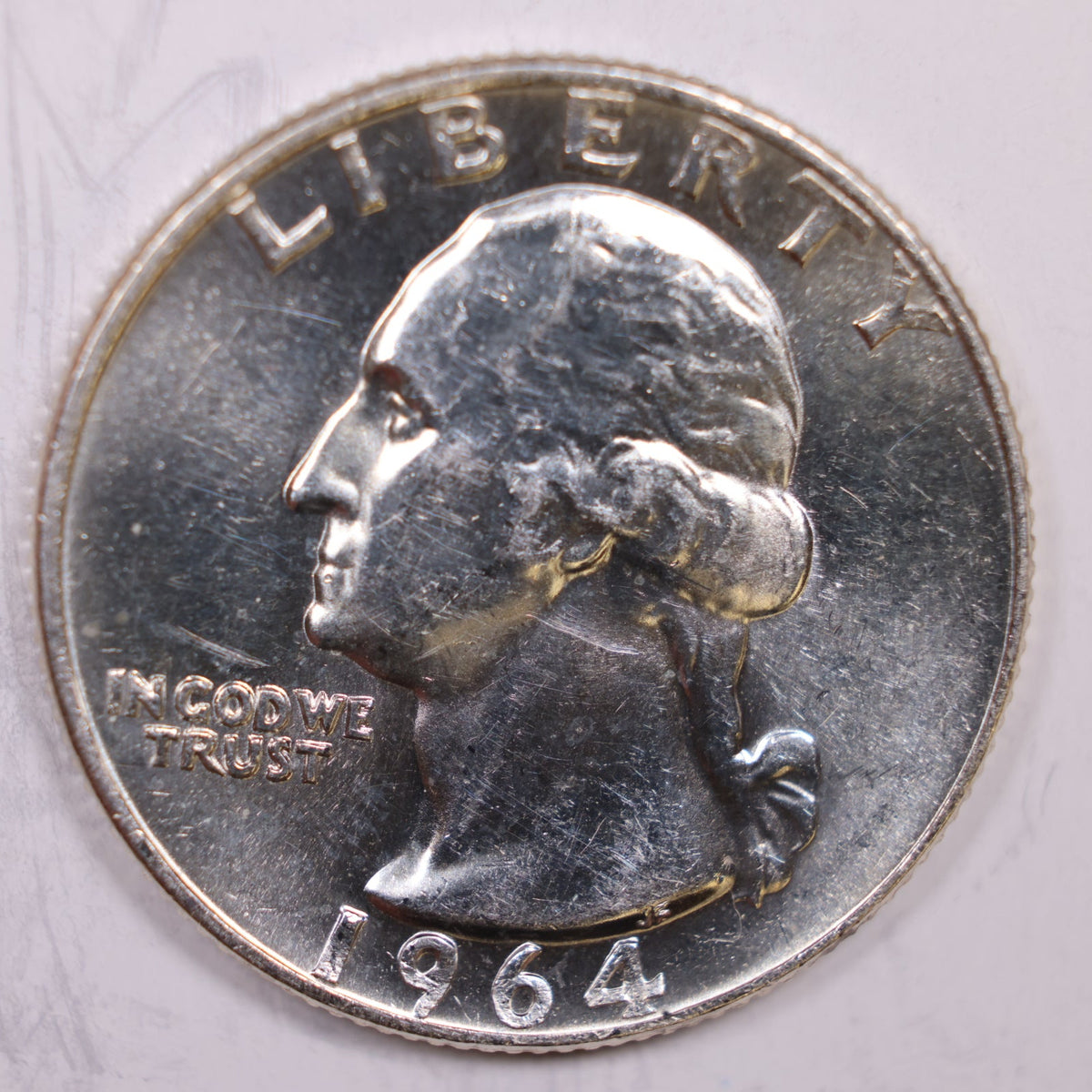 1964 Washington Quarter, Mint State Uncirculated, Store #QR2286