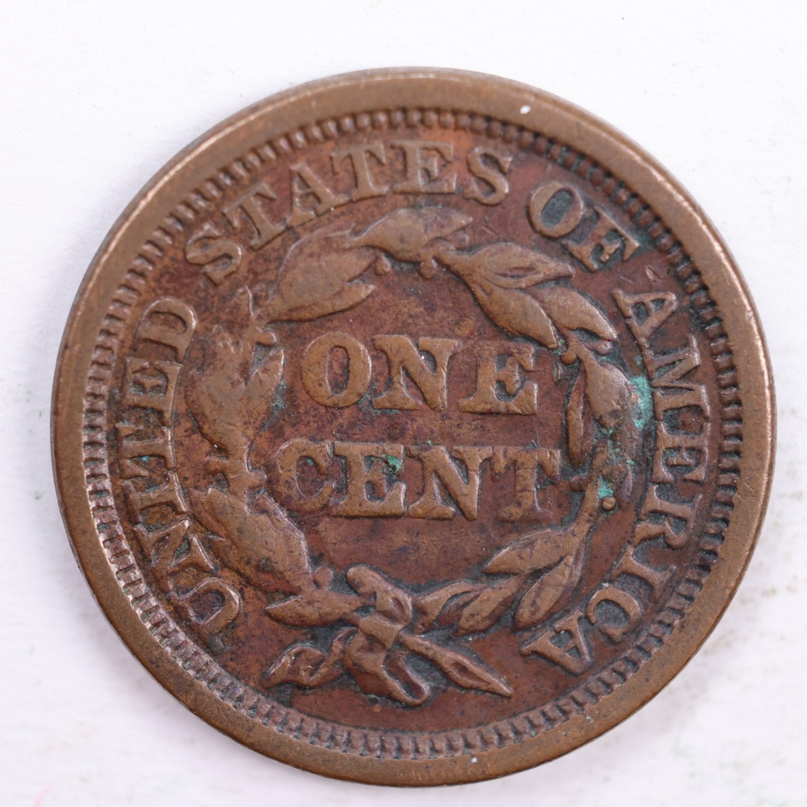 1847 Braided Hair Large Cent, Extra Fine Circulated Coin, Store #CT0150