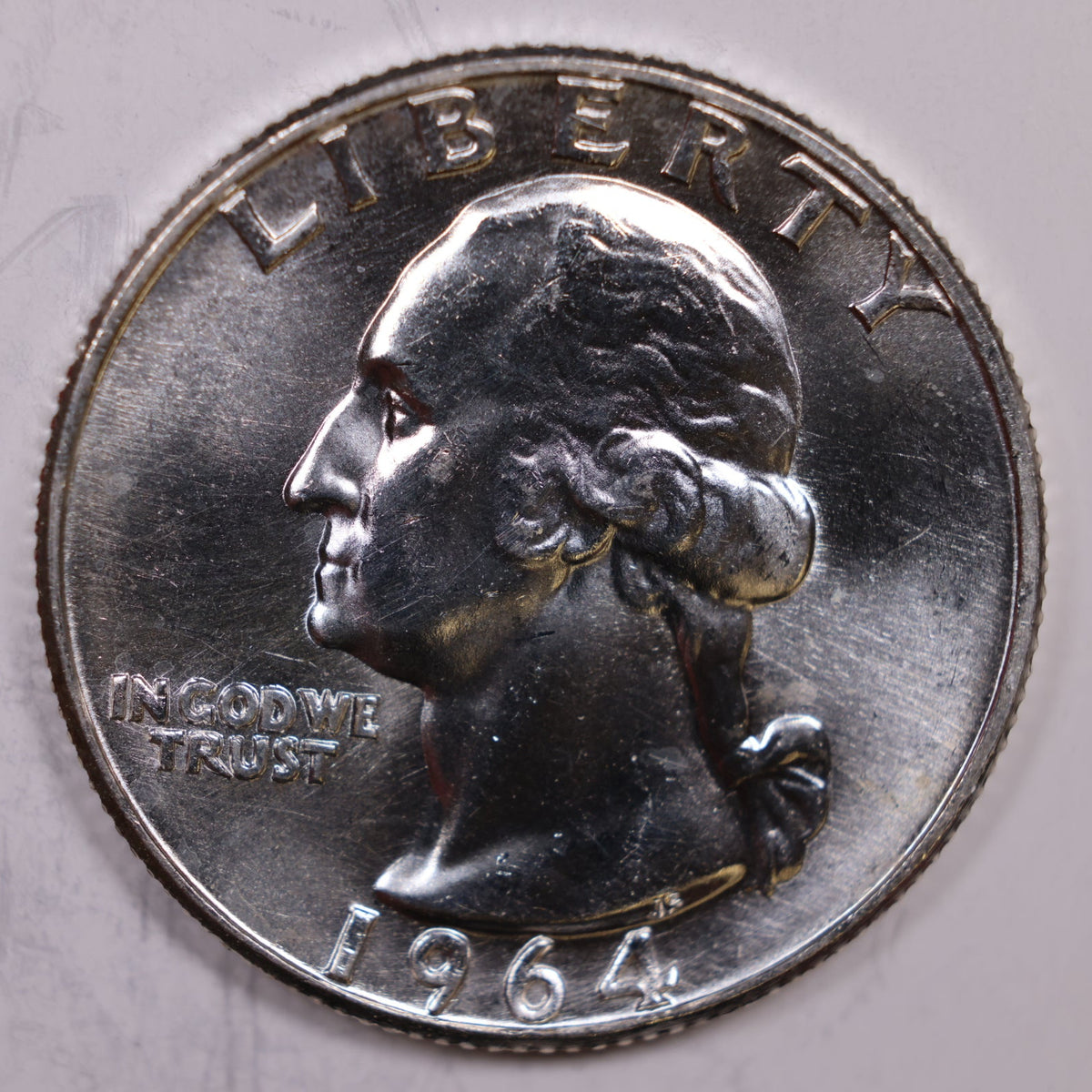 1964-D Washington Quarter, Mint State Uncirculated, Store #QR2287
