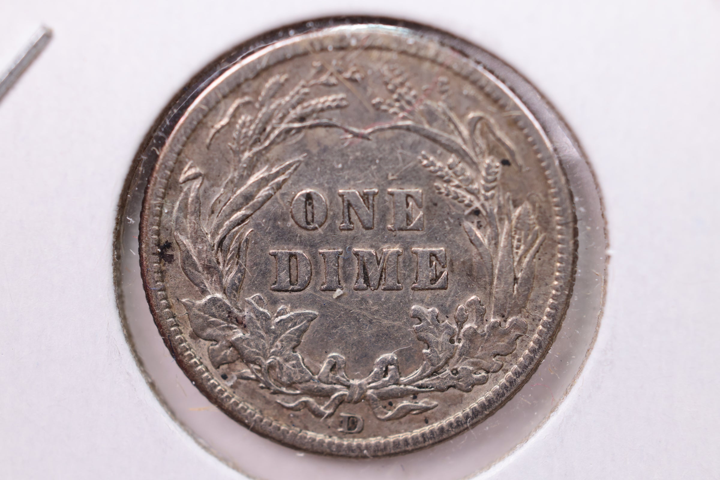 1911-D Barber Silver Dime., X.F., Store Sale #19580