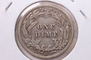 1911-D Barber Silver Dime., X.F., Store Sale