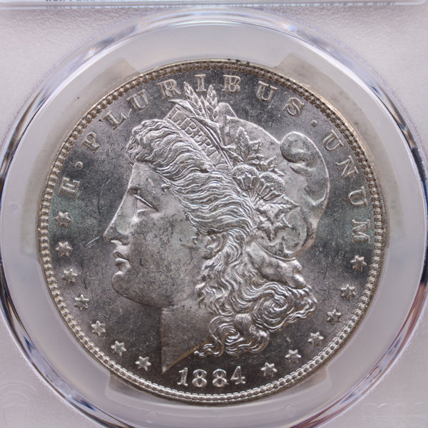 1884 Morgan Silver Dollar., PCGS MS-62., Store SALE #GDR0190.