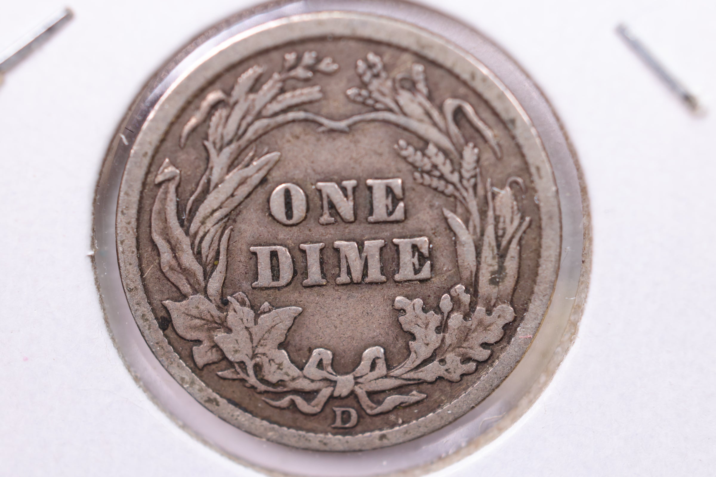 1911-D Barber Silver Dime., V.F., Store Sale #19583