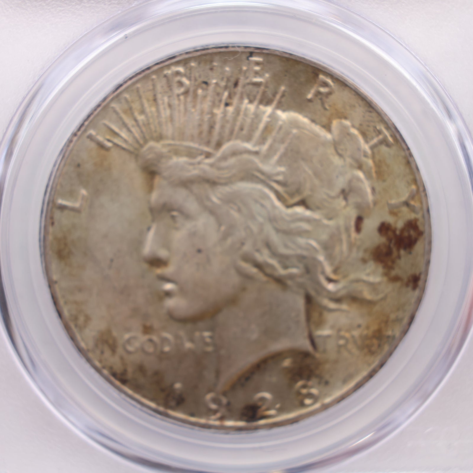 1928 Peace Silver Dollar, KEY DATE, PCGS MS62., Store SALE #GDR0194