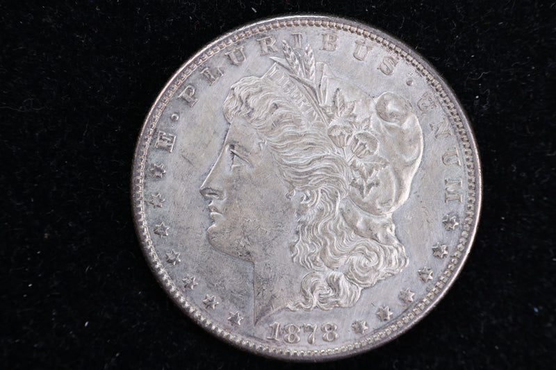 1878-S Morgan Silver Dollar. Un-Circulated Gem BU. Store