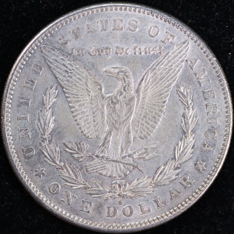 1878-S Morgan Silver Dollar, Gem Mint State Uncirculated Coin, Store