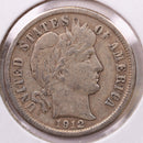 1912-D Barber Silver Dime., V.F+., Store Sale