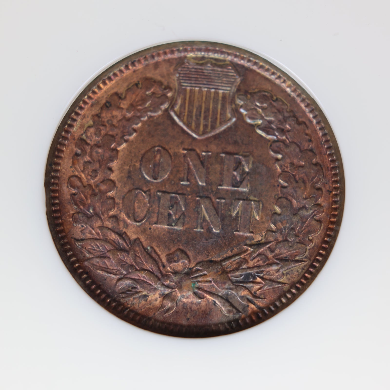1886 Indian Head Cents., Type-2., NGC Certified MS-63 R/B., Store #GCT040.