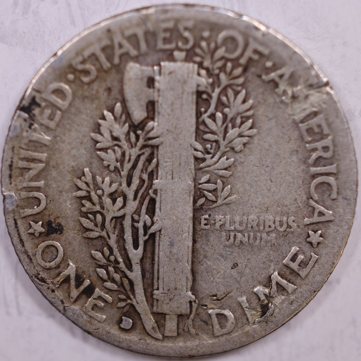 1931-D Mercury Dime, Good+ Circulated Coin, Store #DE1028