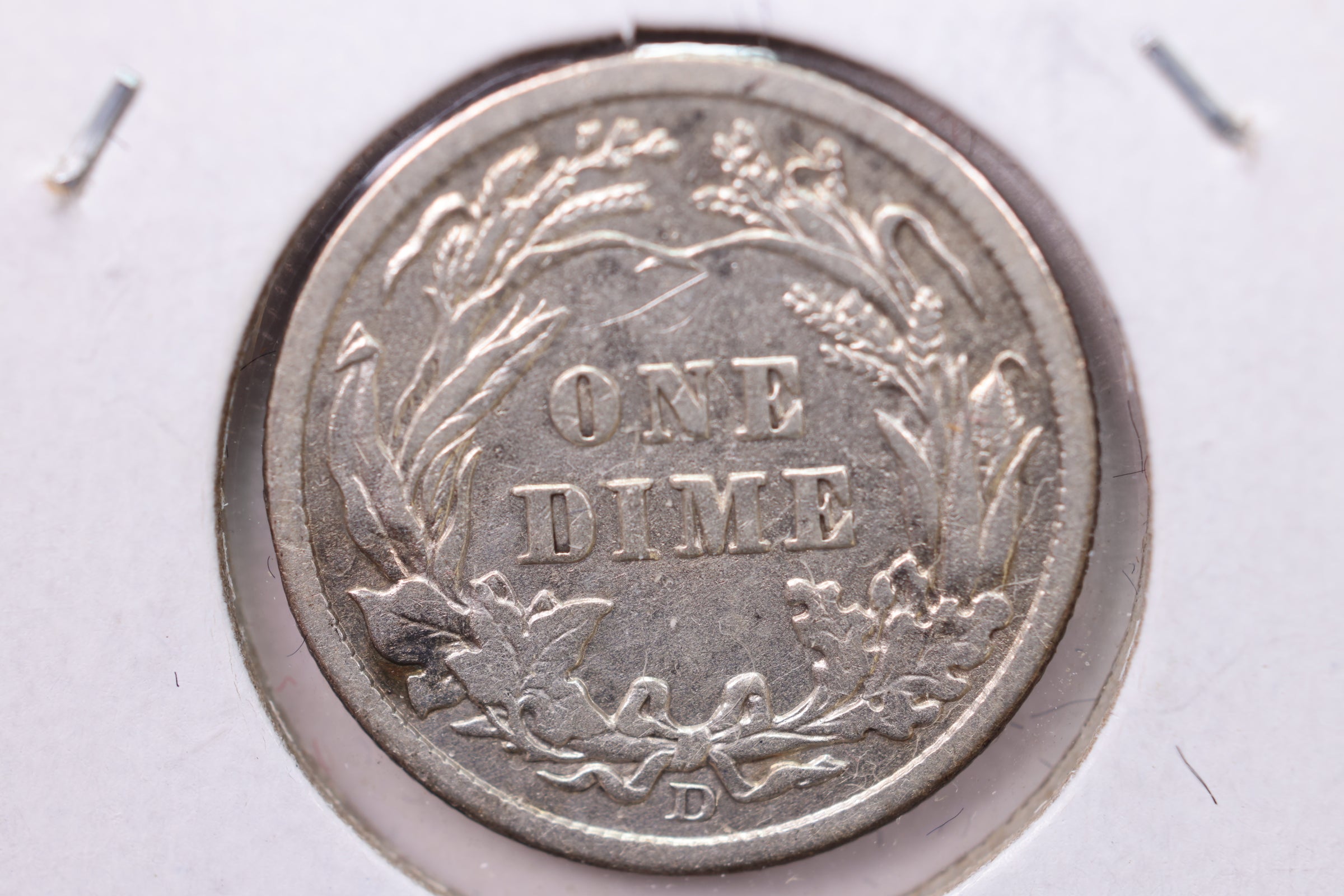 1912-D Barber Silver Dime., V.F., Store Sale #19600