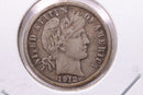 1912-D Barber Silver Dime., V.F., Store Sale