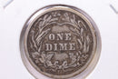 1912-D Barber Silver Dime., V.F., Store Sale