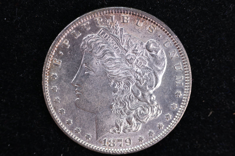1879 Morgan Silver Dollar. Nice Un-Circulated Coin. Store