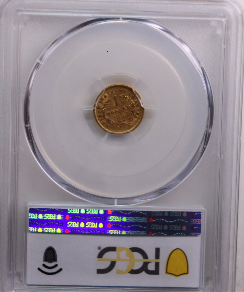 1853 $1 Gold Liberty, Gem Eye Appeal, PCGS AU-55. Store Sale